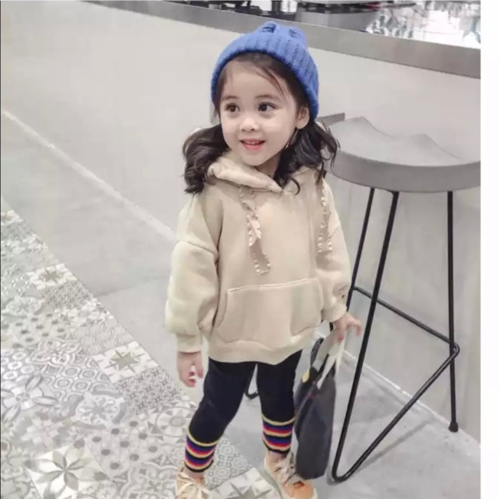 Ruffle Hoodie